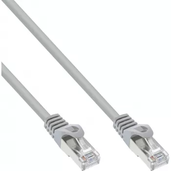 Patchkabel InLine Cat.5e SF/UTP (S-FTP) grijs 20 m