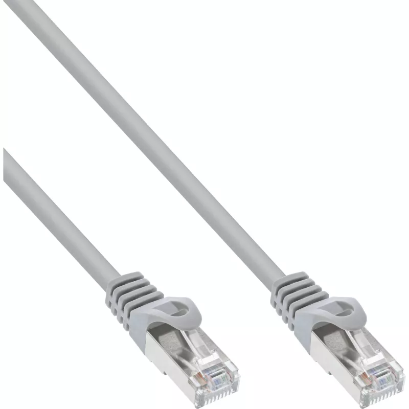 Patchkabel InLine Cat.5e SF/UTP (S-FTP) grijs 20 m