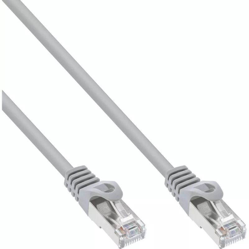 Patchkabel InLine Cat.5e SF/UTP (S-FTP) grijs 20 m