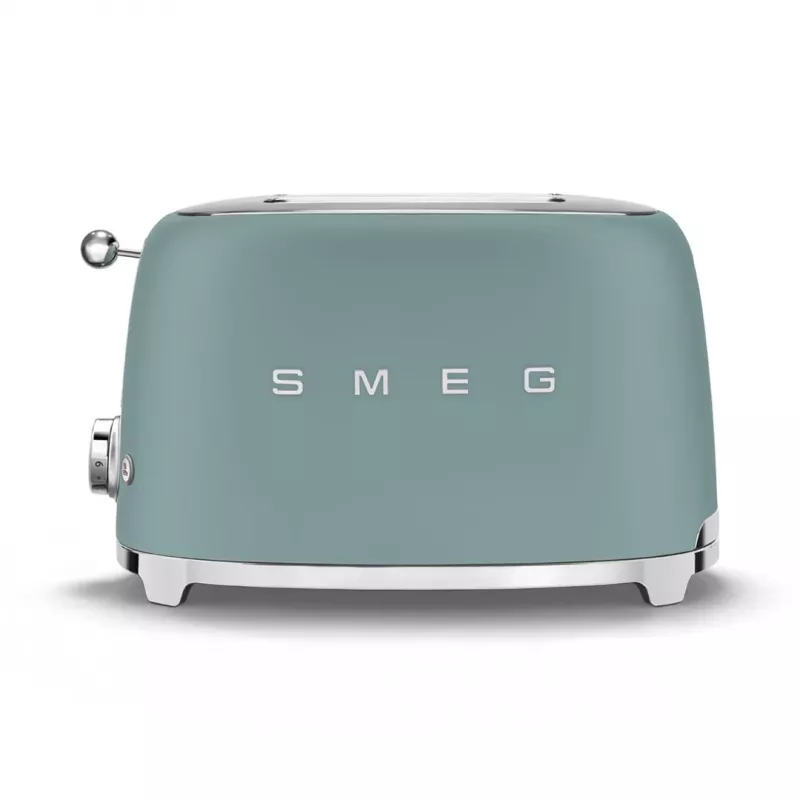 Smeg TSF01EGMEU toaster 6 2 sneetjes 950 W chroom, groen