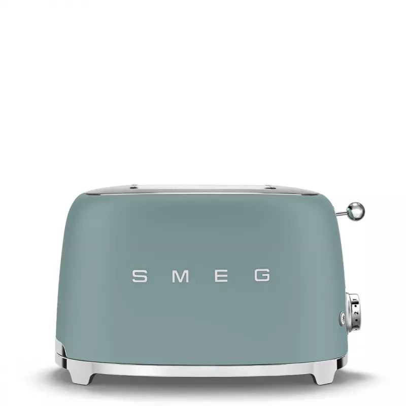 Smeg TSF01EGMEU toaster 6 2 sneetjes 950 W chroom, groen