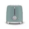 Smeg TSF01EGMEU toaster 6 2 sneetjes 950 W chroom, groen