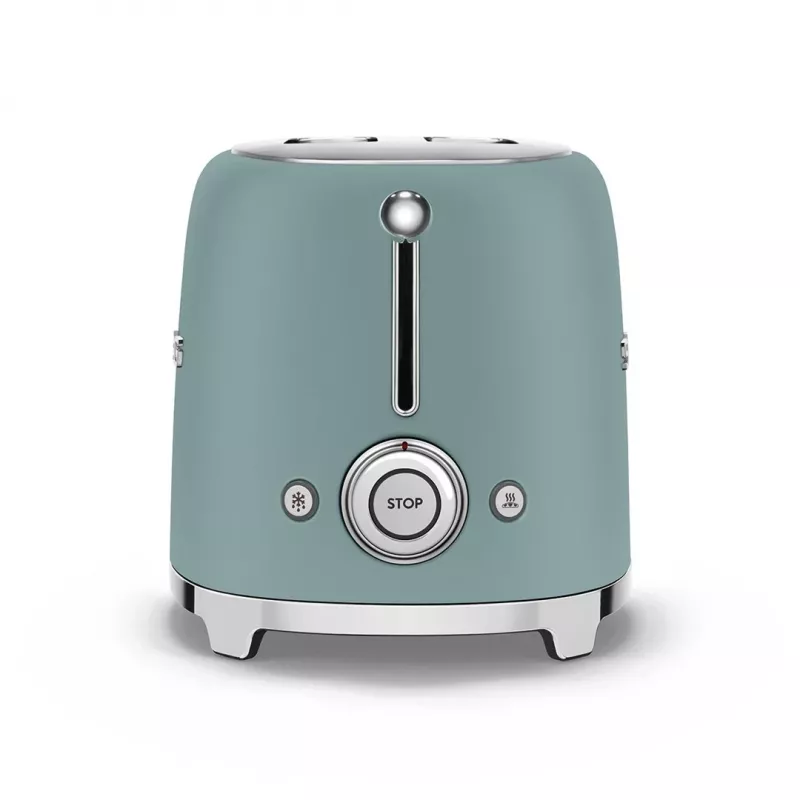 Smeg TSF01EGMEU toaster 6 2 sneetjes 950 W chroom, groen