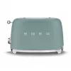 Smeg TSF01EGMEU toaster 6 2 sneetjes 950 W chroom, groen