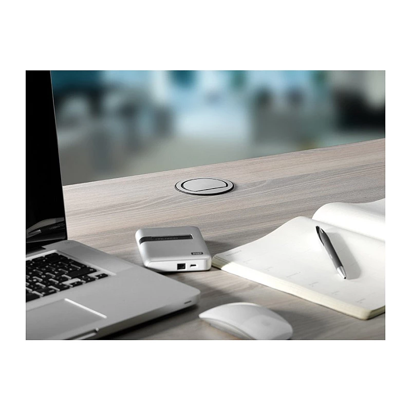 Elevator 1x randaarde 1xCAT6 1xUSB3.0 - accessoire stroomvoorziening