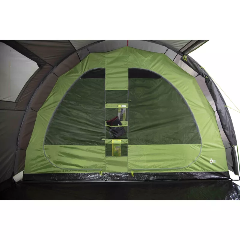 High Peak Ancona 4.0 groen, grijs, lichtgrijs tunneltent