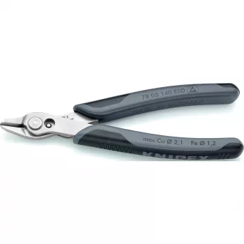 KNIPEX Super Knips XL ESD - draadknipper - 1,23 cm - 9,2 mm - 2,1 mm - 9,2 mm - bescherming tegen elektrostatische ontlading (ESD)