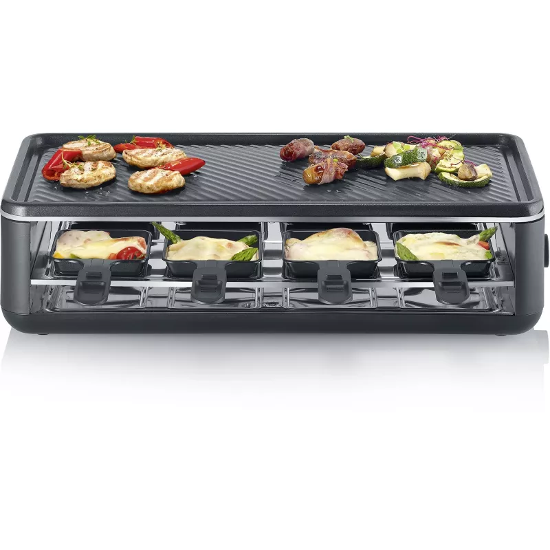 Severin RG 2365 raclettegrill 8 personen 1300 W zwart