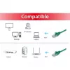 Equip Life - patchkabel - RJ-45 (M) - RJ-45 (M) - 0,5 m - UTP - CAT 6 - gekrompen, soepele ader - groen (625447)