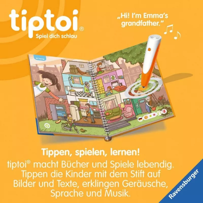 tiptoi basisschoolwoordenboek Engels, leerboek