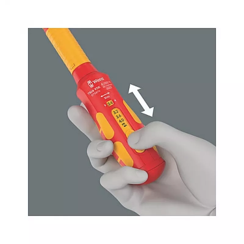 Momentsleutel Wera 05075876001 mechanisch 2,4 - 4 N⋅m