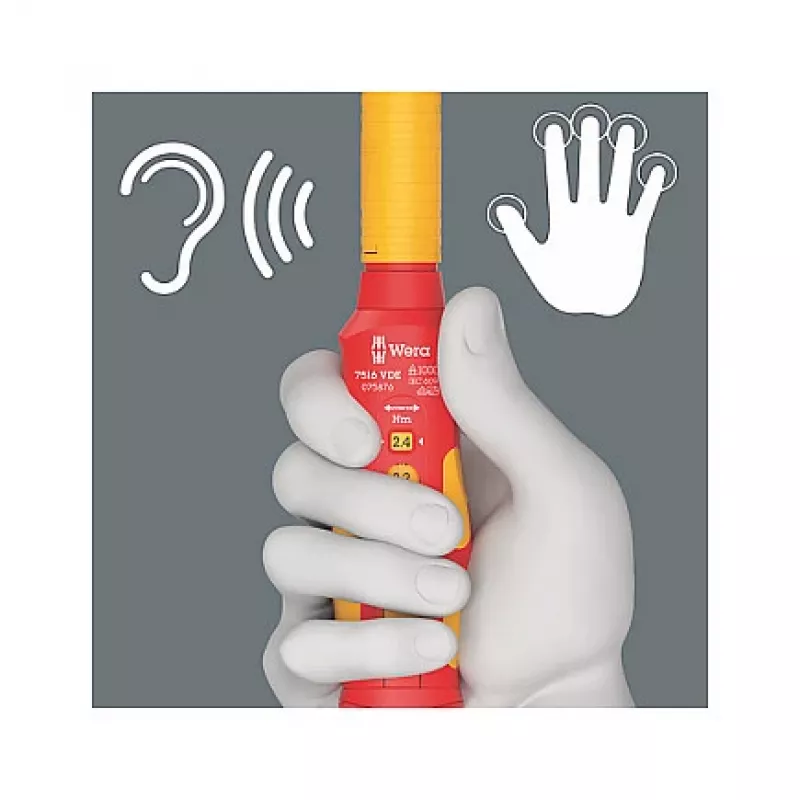 Momentsleutel Wera 05075876001 mechanisch 2,4 - 4 N⋅m