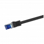 LogiLink C6A023S netwerkkabel zwart 0,5 m Cat6a S/FTP (S-STP) (C6A023S)