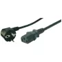 LogiLink stroomkabel - IEC 60320 C13 naar CEE 7/7 (M)