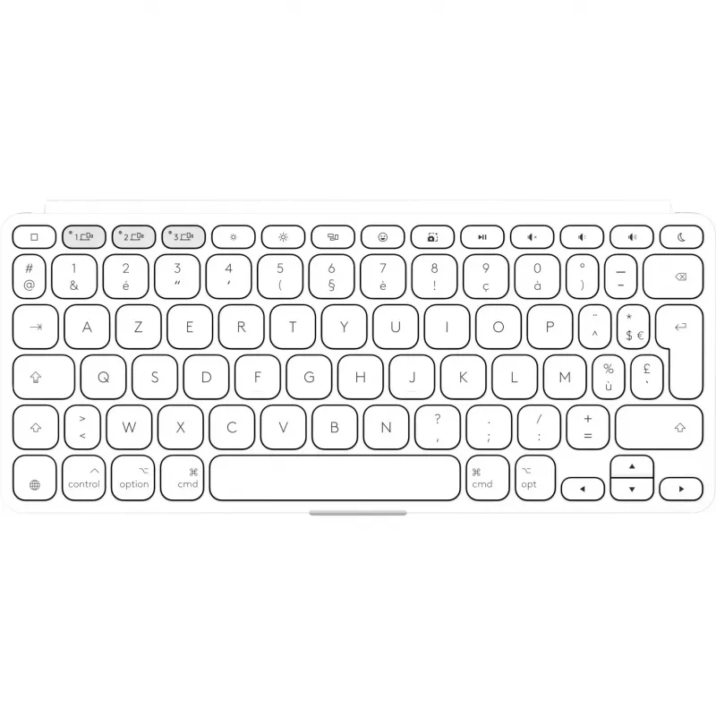 Logitech Keys-To-Go 2 voor iPad - toetsenbord - geïntegreerde hoes