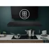 Afzuigkapfilter Electrolux MCFE18ST, actieve kool, 372×112×73 mm, compatibel met AEG