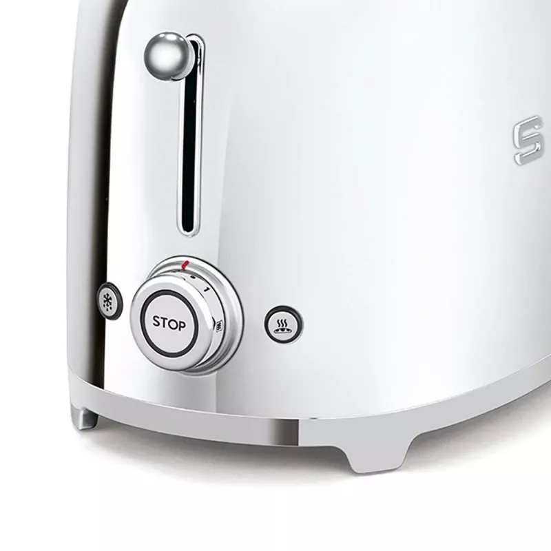 Smeg 50's Style toaster TSF02SSEU roestvrij staal