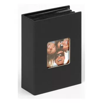 Fotoalbum Walther Minimax insteek Fun Zwart 100 bladen 10 x 15