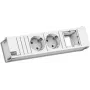 Stekkerdoos Bachmann CONI 2xCEE7/3 912.701 — Tafelstekkerdoos met 2 CEE7/3-stopcontacten