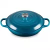 Le Creuset Signature platte ronde braadpan 30 cm Deep Teal (21180306422430)