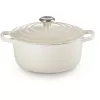 Le Creuset Signature Braadpan rond 22 cm Meringue creme (21177227164430)