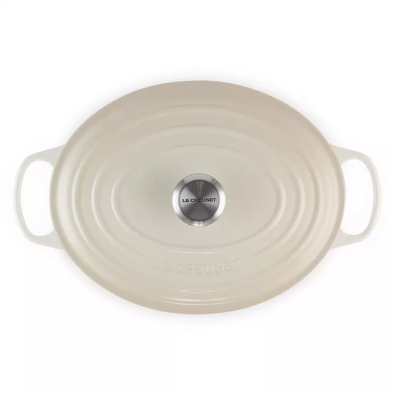Le Creuset Signature Braadpan ovaal 31 cm Meringue (21178317164430)