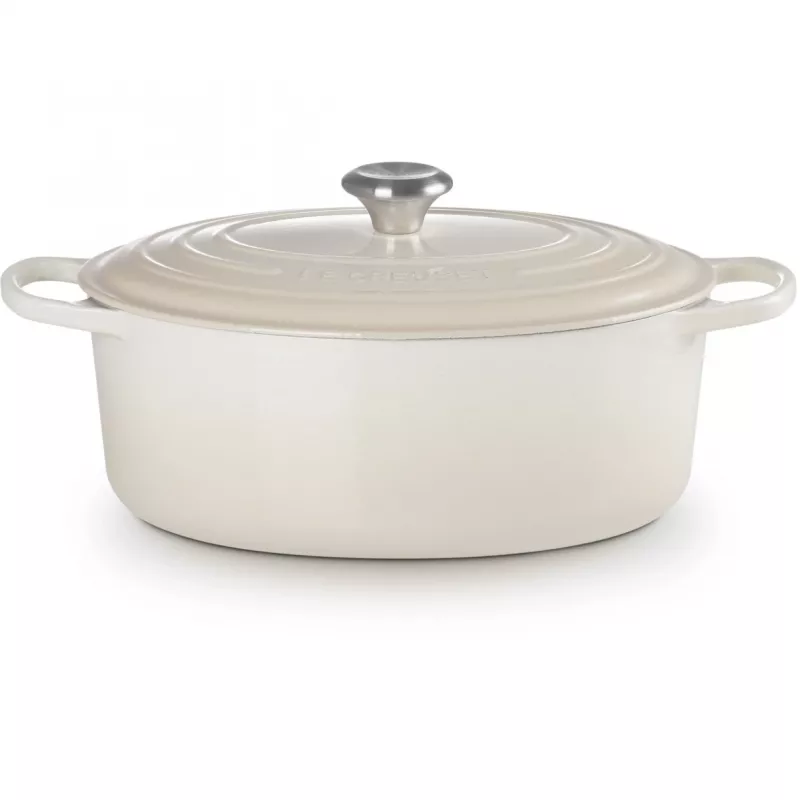 Le Creuset Signature Braadpan ovaal 31 cm Meringue (21178317164430)