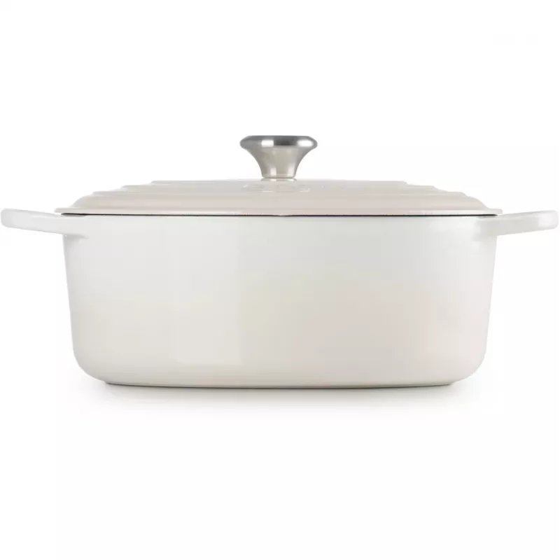 Le Creuset Signature Braadpan ovaal 31 cm Meringue (21178317164430)
