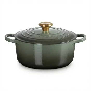 Le Creuset Signature Braadpan rond 24 cm Thymian