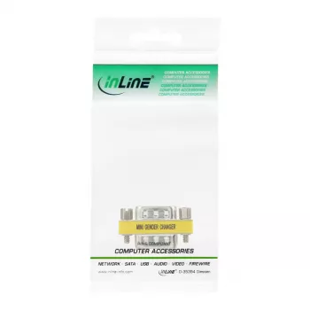 InLine adapter DB15 HD VGA S-VGA stekker