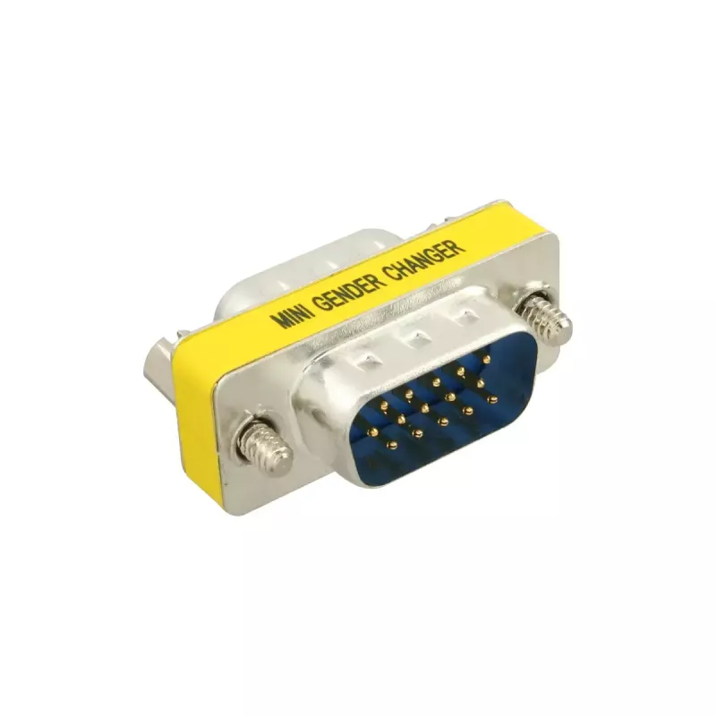 InLine adapter DB15 HD VGA S-VGA stekker
