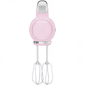 Smeg HMF01PKEU handmixer in 50er-jaren retro-design roze