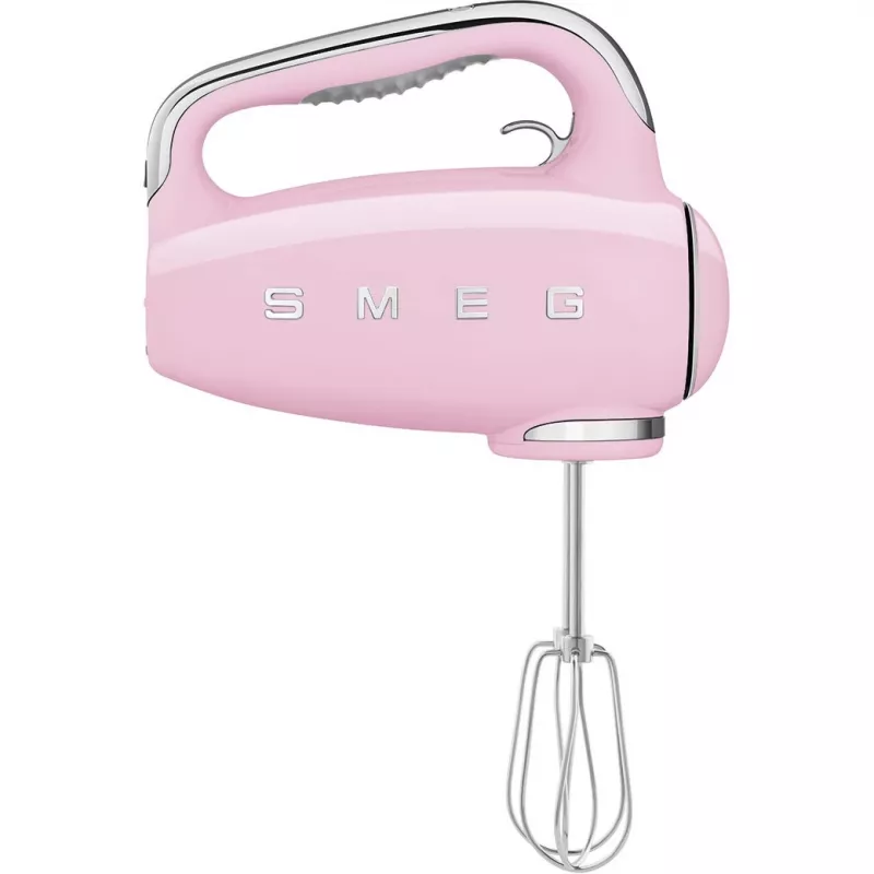 Smeg HMF01PKEU handmixer in 50er-jaren retro-design roze