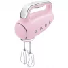 Smeg HMF01PKEU handmixer in 50er-jaren retro-design roze
