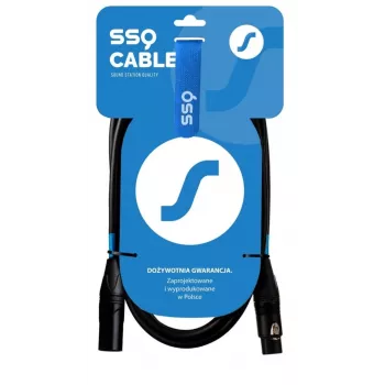 SSQ kabel XX10 - XLR-XLR-kabel, 10 meter