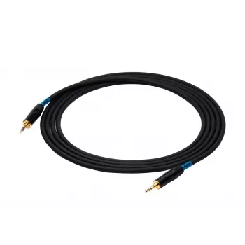 SSQ MIMI2 SS-1425 kabel minijack stereo 3,5 mm - minijack stereo 3,5 mm 2 m zwart