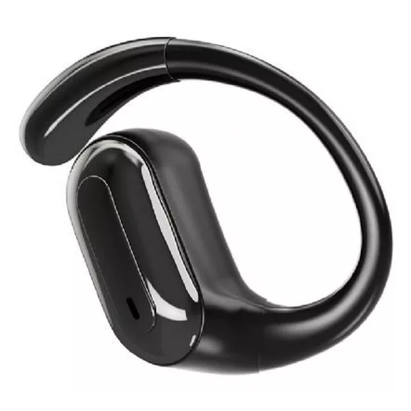 Bedrade hoofdtelefoon GEMBIRD OWS-01-BK met verstelbare hoofdband en ingebouwde microfoon