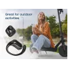 Bedrade hoofdtelefoon GEMBIRD OWS-01-BK met verstelbare hoofdband en ingebouwde microfoon