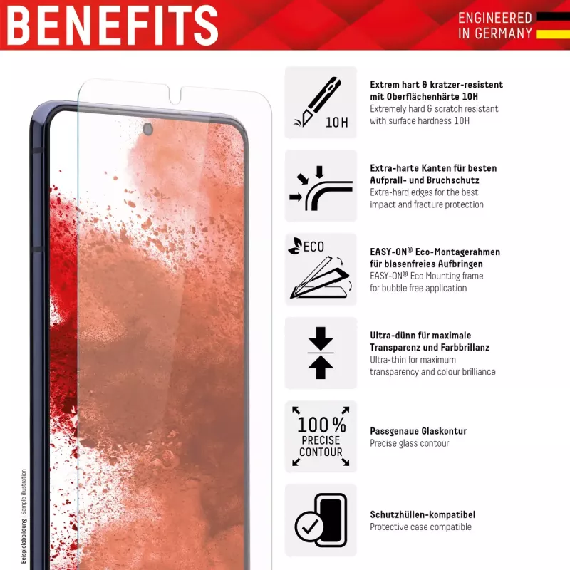 Displex displayschermfolie Samsung Galaxy A14 5G krasvast