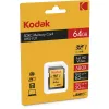 Kodak SDXC Premium Geheugenkaart, 64 GB, UHS-I U1 V10, Class 10 (EKMSD64GXC10K)