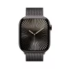 Smartwatch Apple Watch Series 10 GPS + Cellular 46mm leisteen titanium behuizing met leisteen Milanese Loop - S/M
