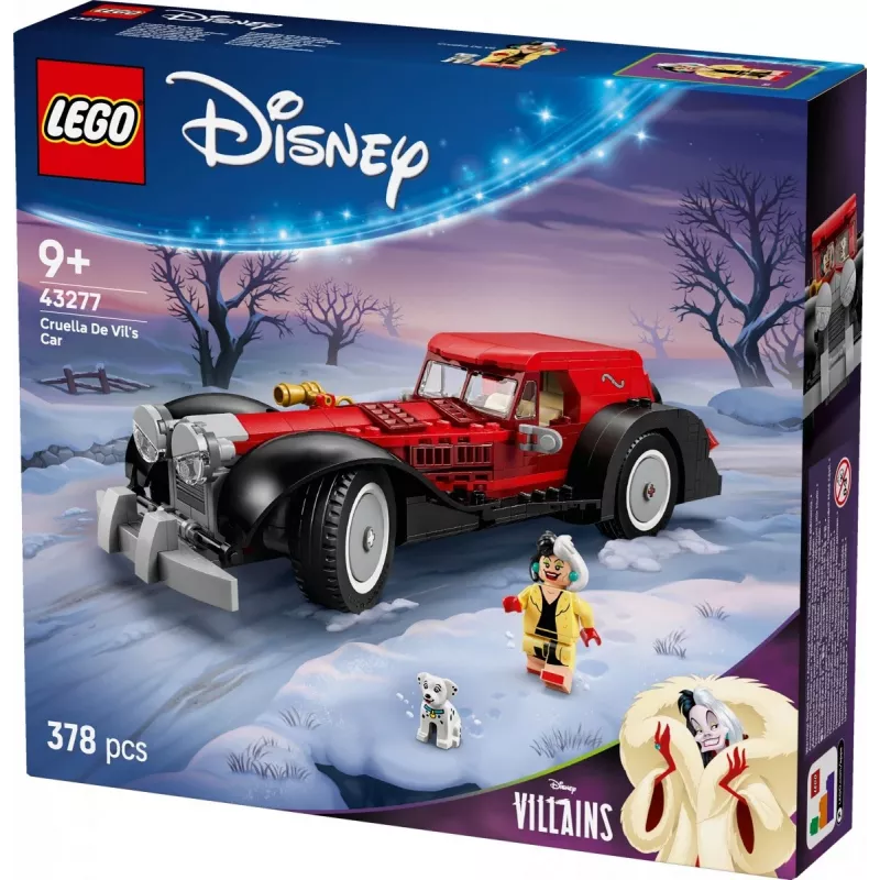 LEGO set Cruella De Vils auto 43277 – verzamelbouwpakket