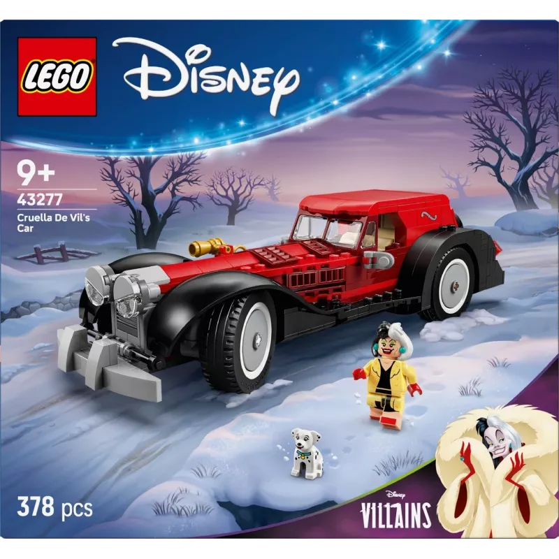 LEGO set Cruella De Vils auto 43277 – verzamelbouwpakket