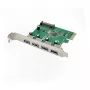 PCIe USB 3.0-kaart Inateck KTU3FR-4P — 4 USB 3.0-poorten, 15-pins SATA-stroomaansluiting