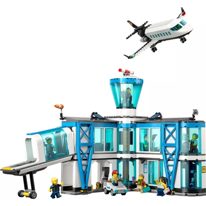 LEGO CITY 60502 luchthaven met vliegtuig