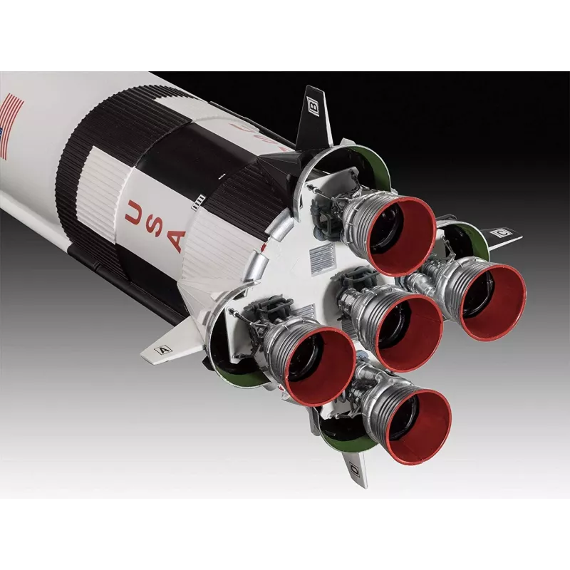 Plastic model maanlanding 1/96 Apollo 11 Saturn V