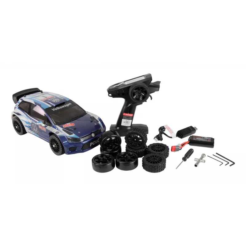 Amewi Polo R WRC, rallyauto, 1:14, 14 jaar, 2000 mAh, 1,33 kg