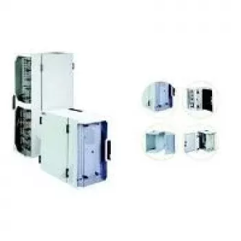 Wandmontage rack Apranet VARI 2000 19 inch 4U grijs