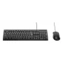 Bedraad toetsenbord-muisset Belkin BBZ014DE — Duitse layout, USB-A, full-size toetsenbord, 1200 CPI muis