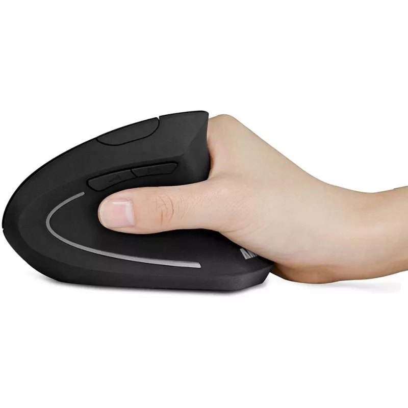Anker Innovations Anker Vertical Ergonomic - verticale muis - optisch - 5 knoppen - draadloos - 2.4 GHz - draadloze ontvanger (USB) (A7852011)